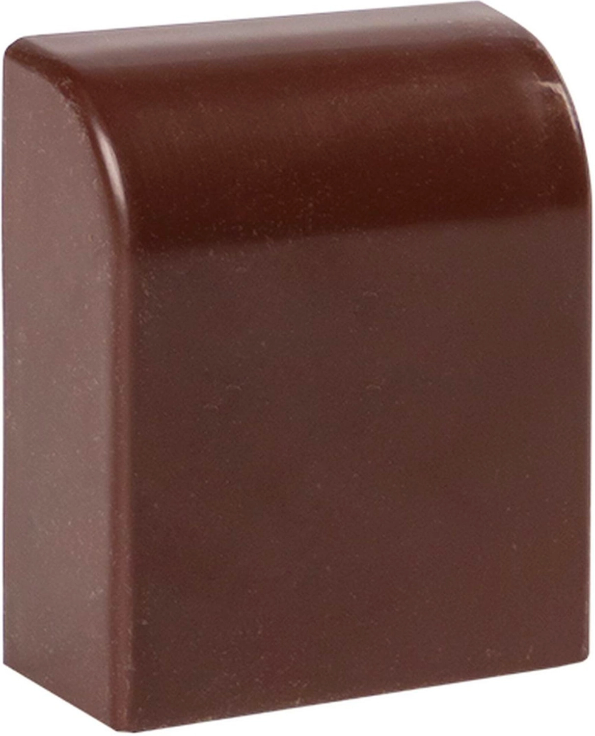 Заглушка EKF PROxima темное дерево 20х10 мм 