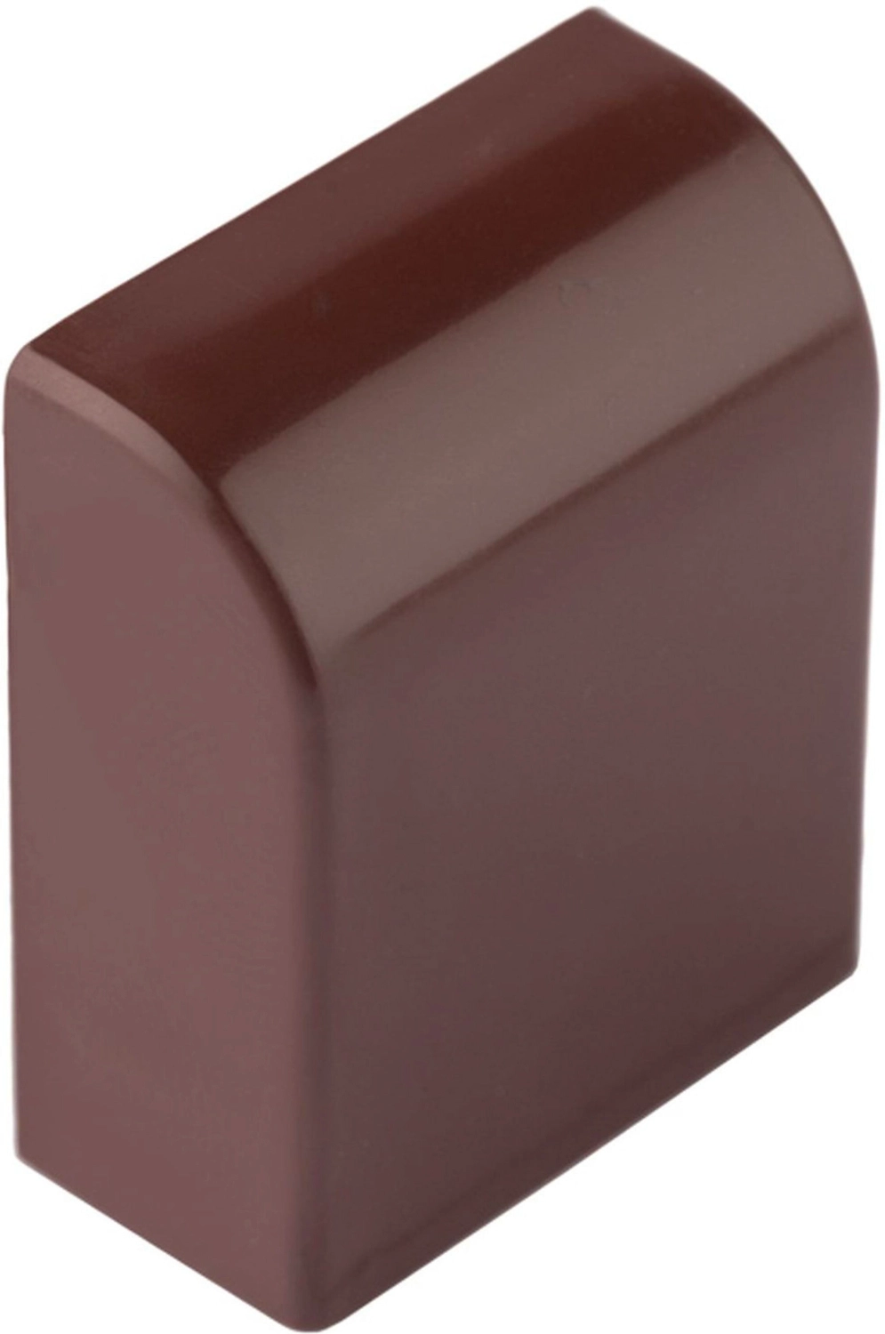 Набор заглушек EKF PROxima 25х16 мм темное дерево 4 шт