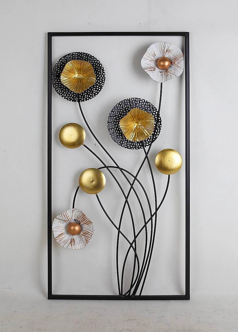 Картина декоративная металлическая HCM9661A 30x60 см