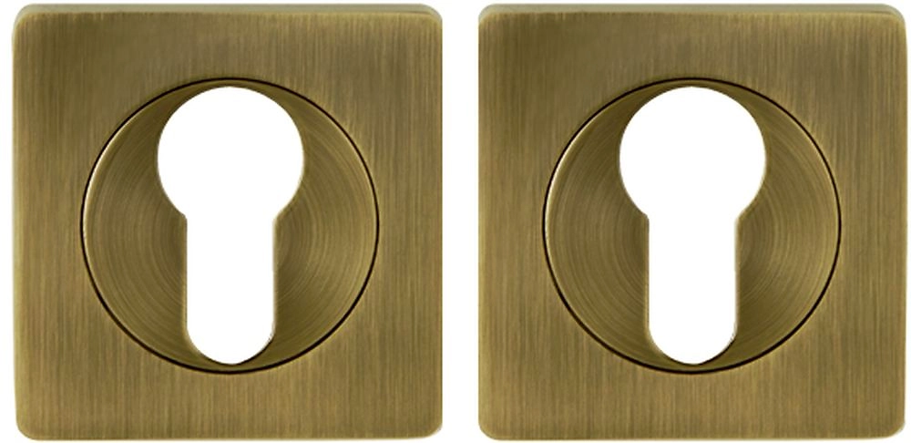 Накладка на цилиндр Ajax ET JK ABG-6 зелёная бронза