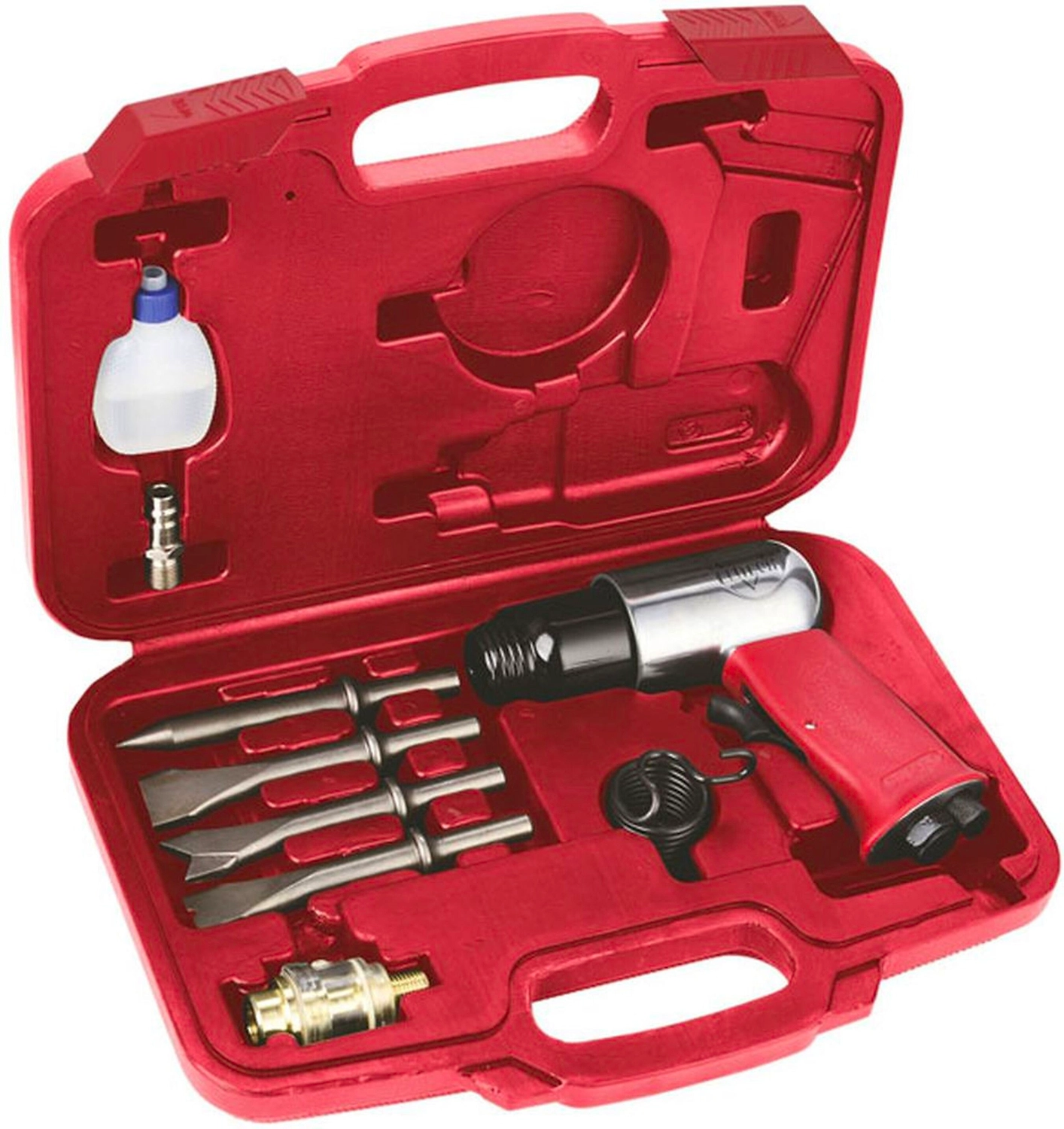  Набор пневмодолото Elitech 0704.013200 с набором насадок