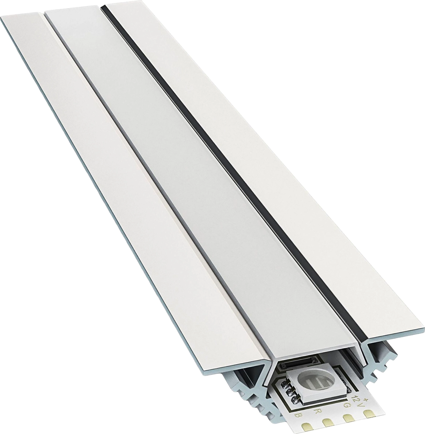 Профиль для светодиодной ленты Apeyron Electrics 08-07 1 м серебристый