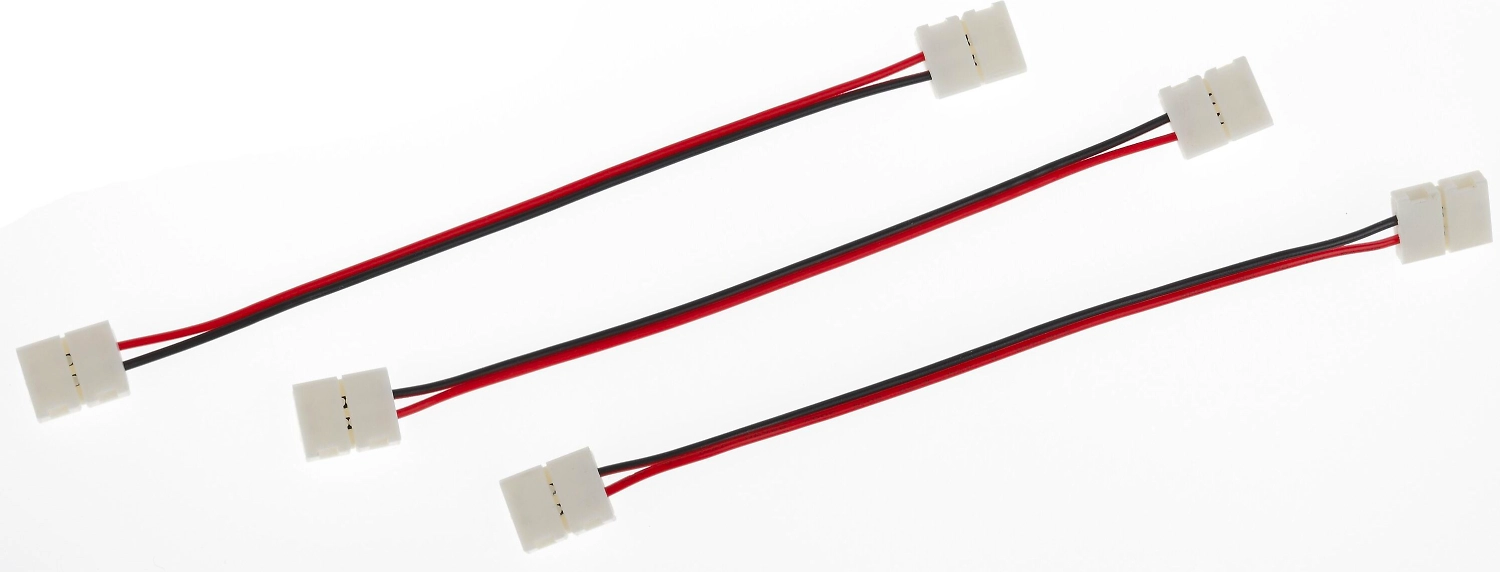 Коннектор для светодиодной ленты ЭРА C0043989 100 мм белый