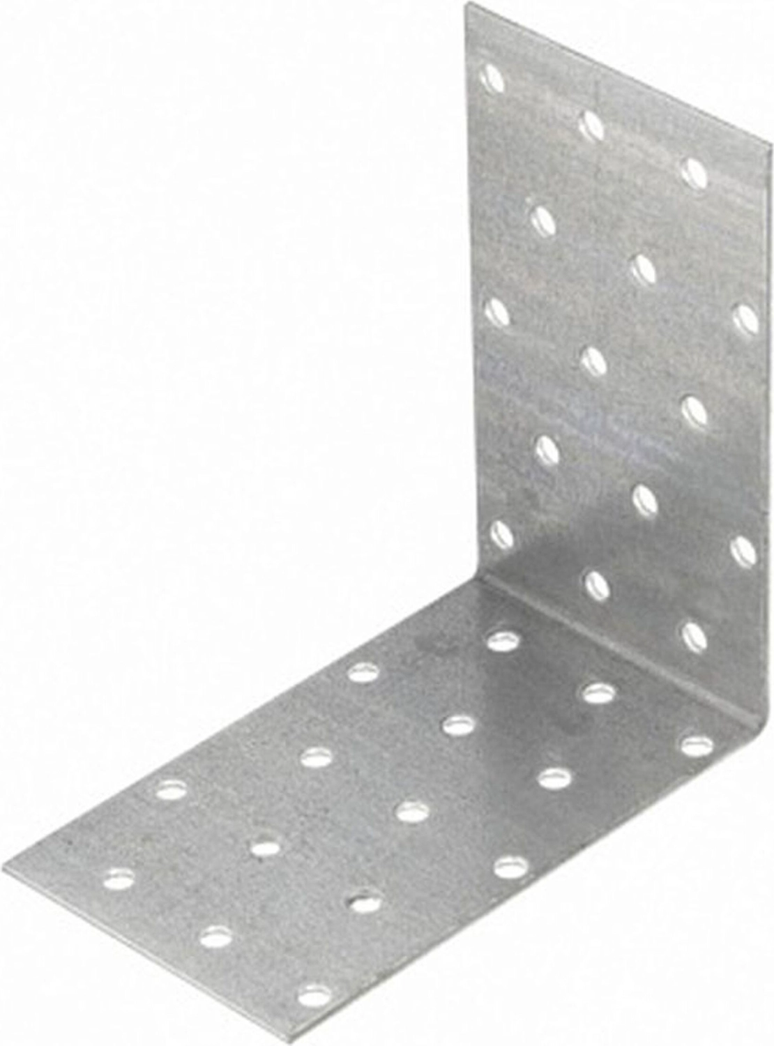 Уголок крепежный перфорированный равносторонний kur 80х40х2 мм