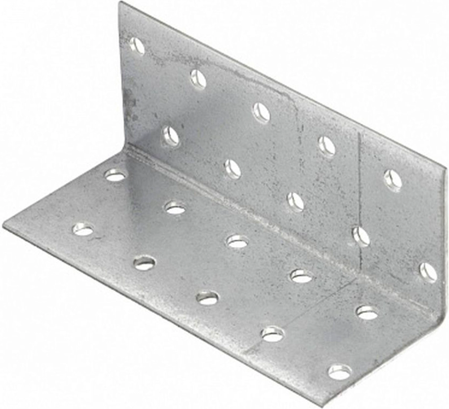 Уголок крепежный перфорированный равносторонний kur 50х100х2 мм