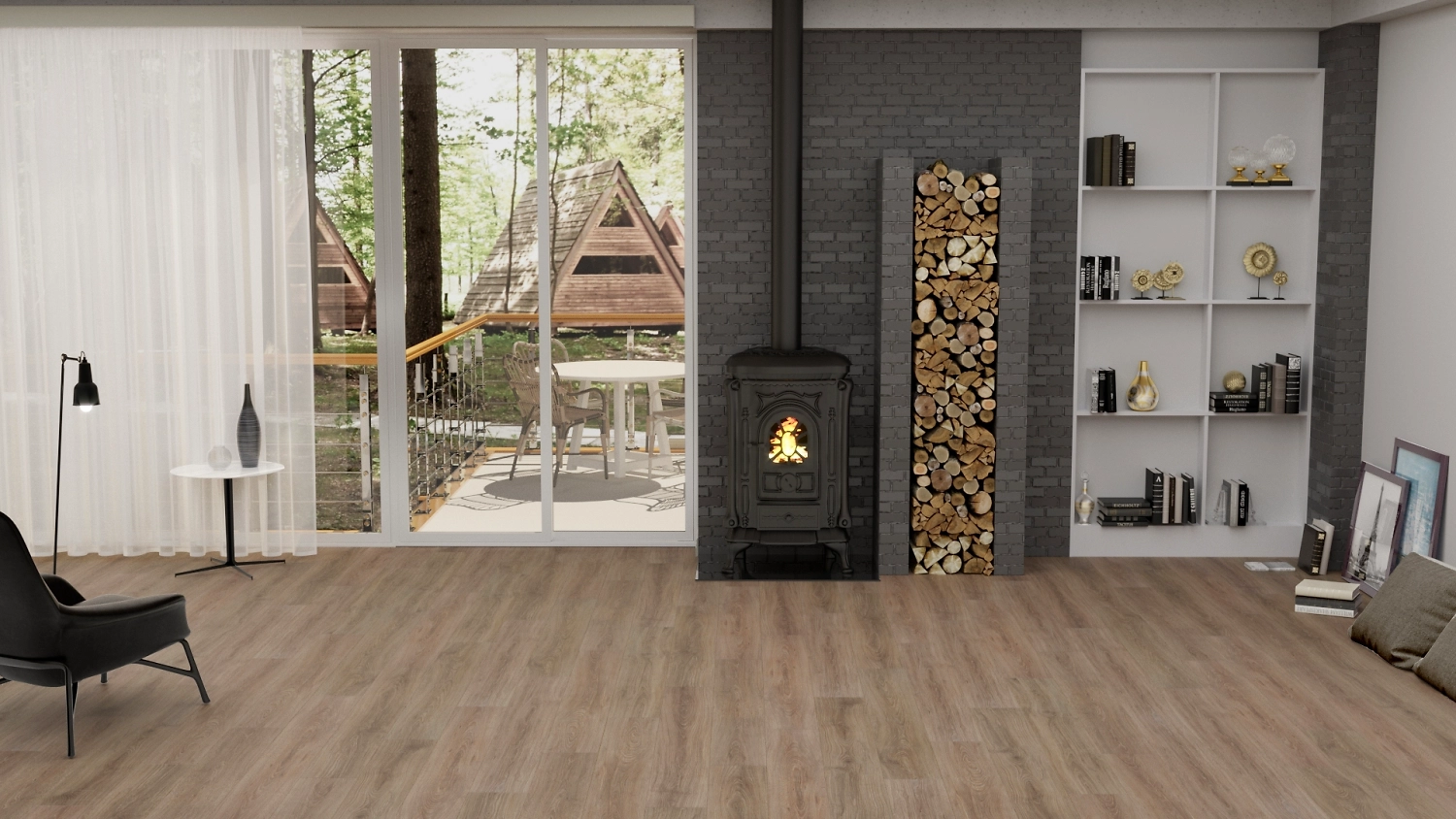 Ламинат Sunfloor 32 дуб джонсон 8 мм 2.153 кв.м