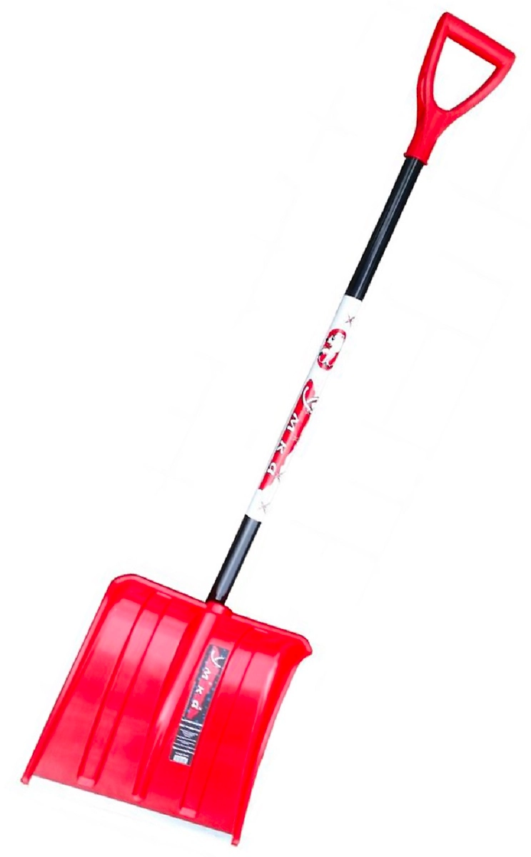 Лопата снеговая Инструм-Агро с алюминиевым черенком Умка 38х136 см