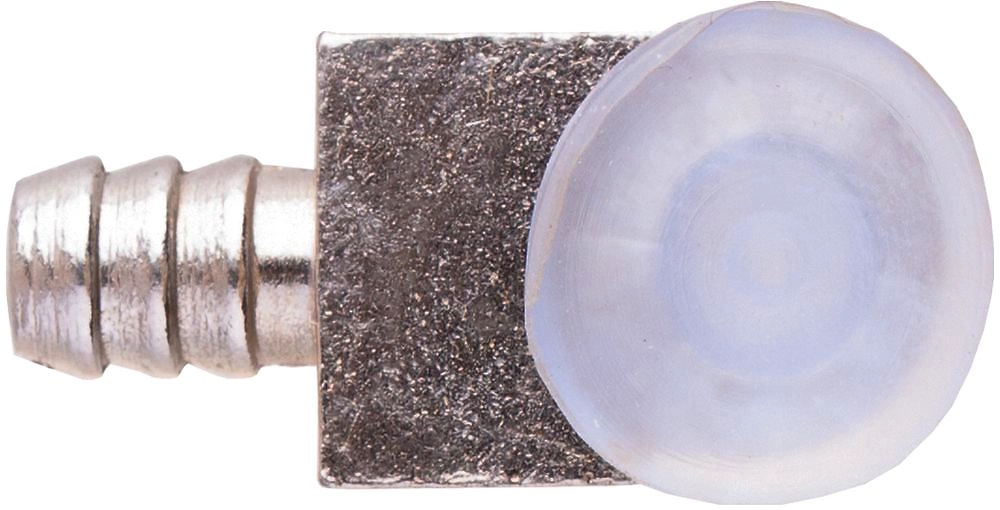 Стеклодержатель лопатка с присоской 5х17мм (никель 10 шт)