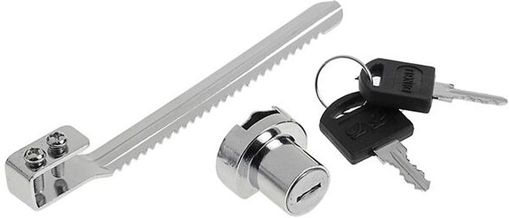 Замок мебельный накладной LEMAX Prof Z01-120 хром