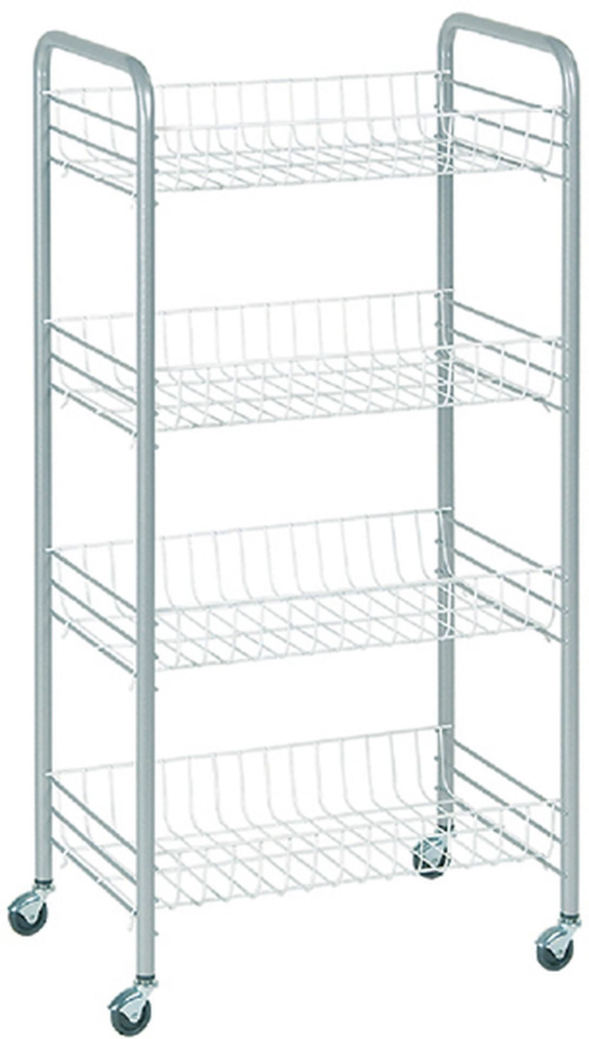 Полка на колесах 4-х ярусная ARTEX WINNER 3 сталь