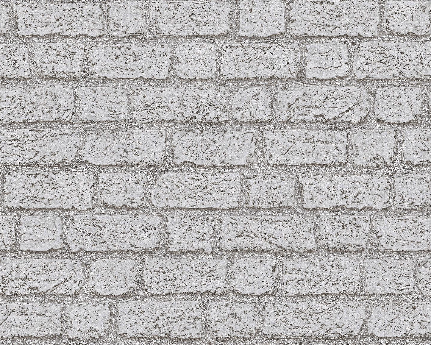 Виниловые обои BelVinil Кладка 21 серые 1,06х10 м