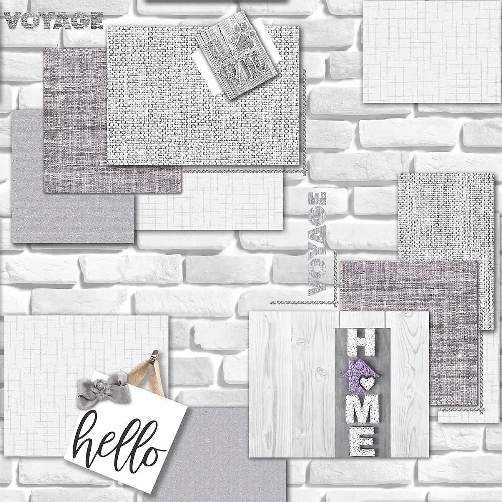 Бумажные обои Саратовские обои Liberty Стайл 733-06 серые 0,53х10 м