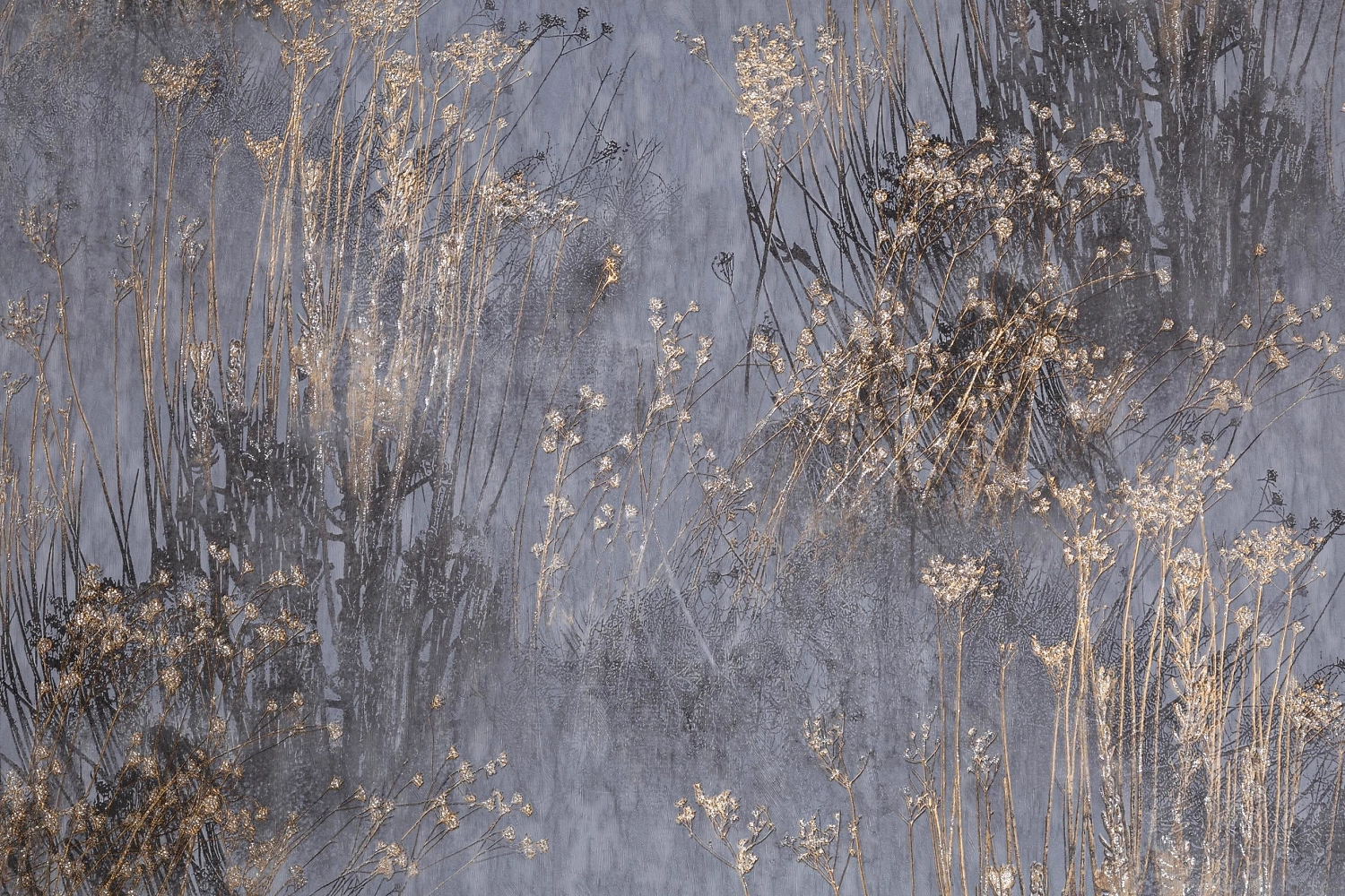 Виниловые обои PALITRA AVIGNON PL71790-46 серые 1,06x10,05 м 