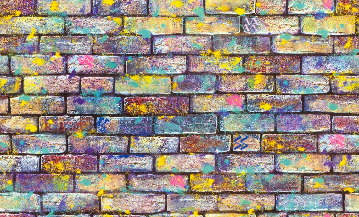 Виниловые обои HomeColor Pulse HC71617-56 1,06x10,05 м многоцветные