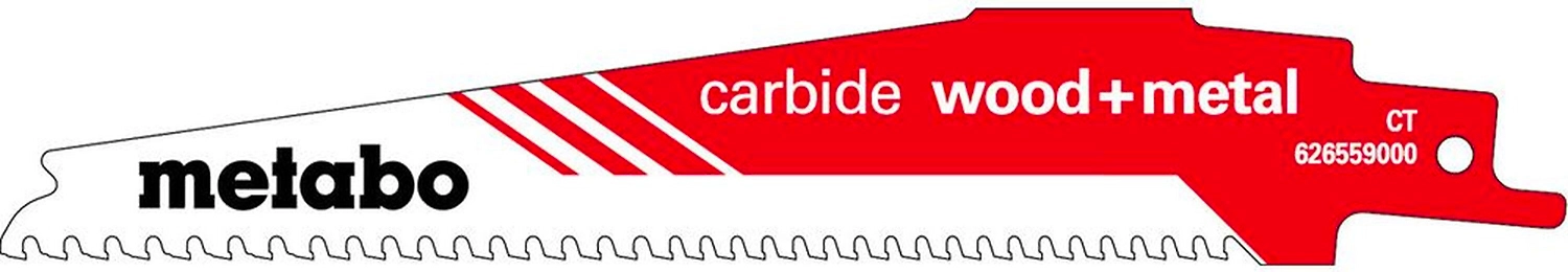 Полотно для сабельной пилы METABO по металлу/дереву METABO S956XHM 1 шт