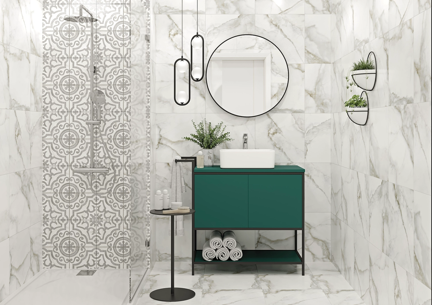 Керамогранит Cersanit Siena белый 42x42 см