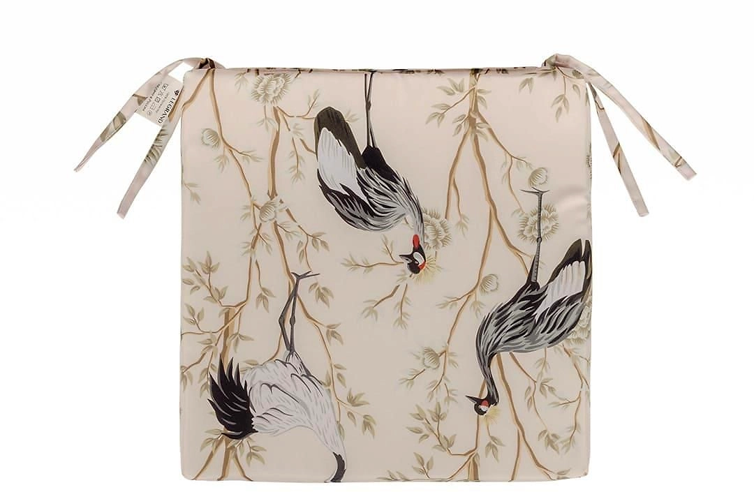 Подушка на стул Журавли