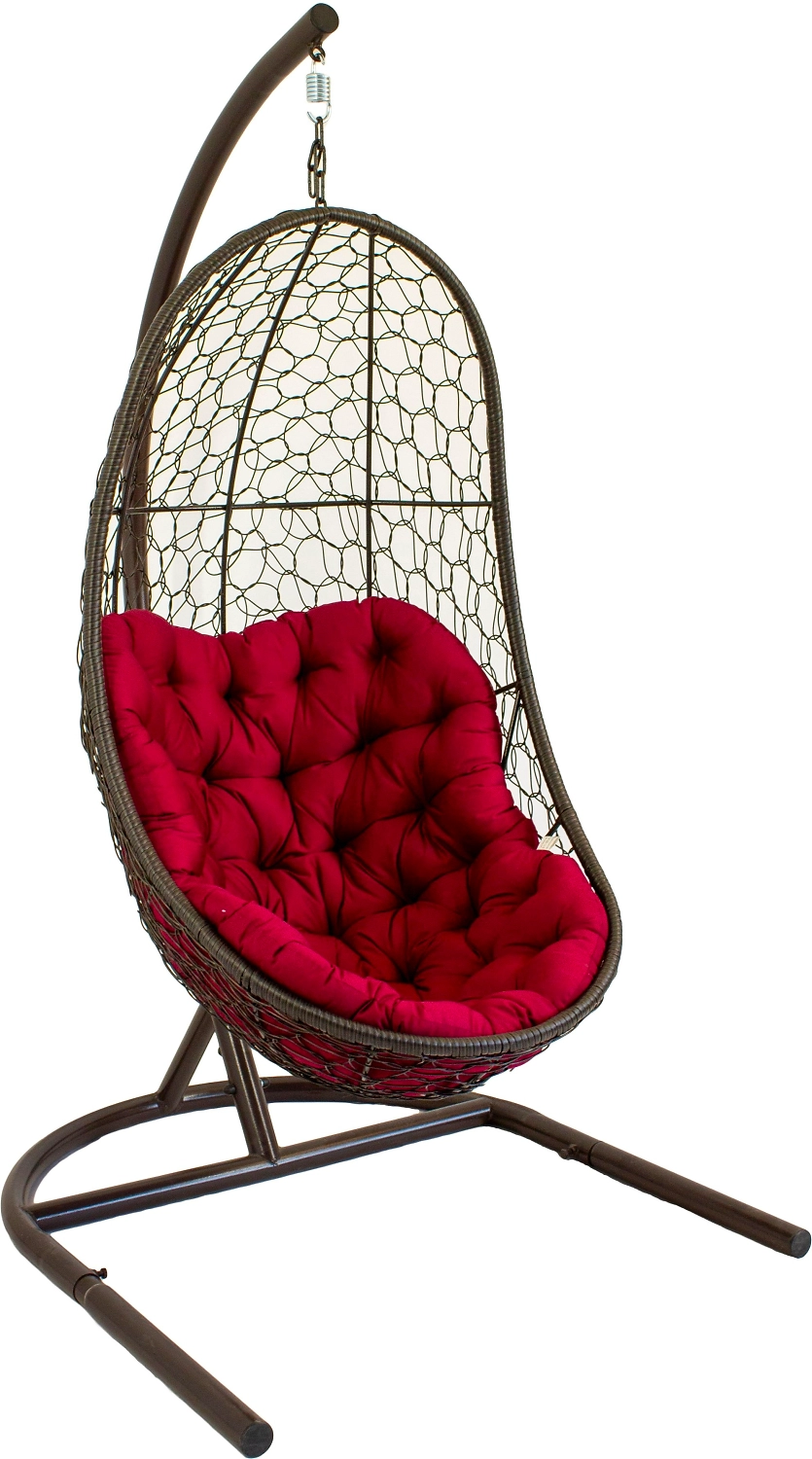 Кресло подвесное неаполь искусственный ротанг 200х73х80 см