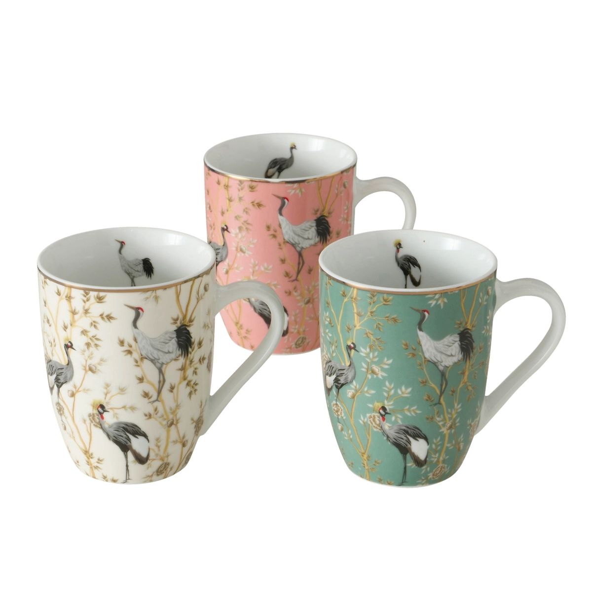 Кружка фарфоровая Krano в ассортименте 330 мл