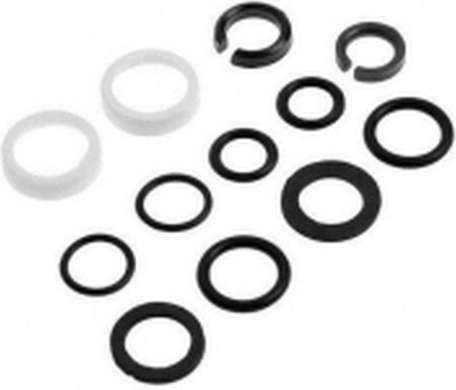 Набор уплотнительных колец для смесителя MasterProf резина 12 шт