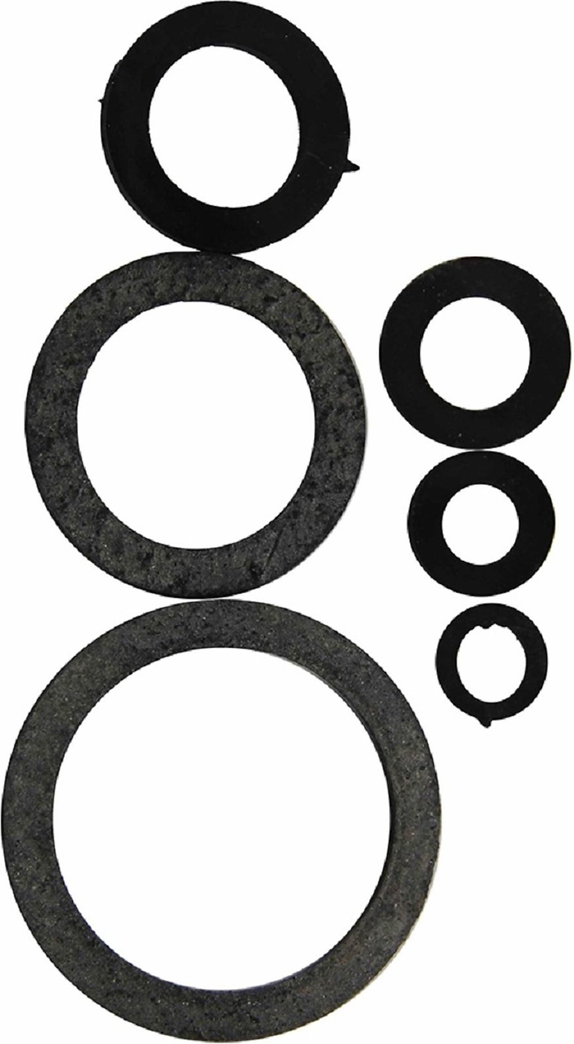 Набор уплотнительных прокладок MasterProf резина 6 шт