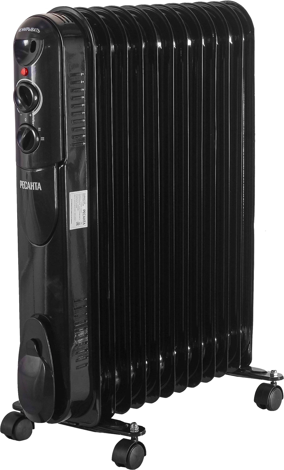 Масляный радиатор Ресанта ОМПТ-12НЧ 