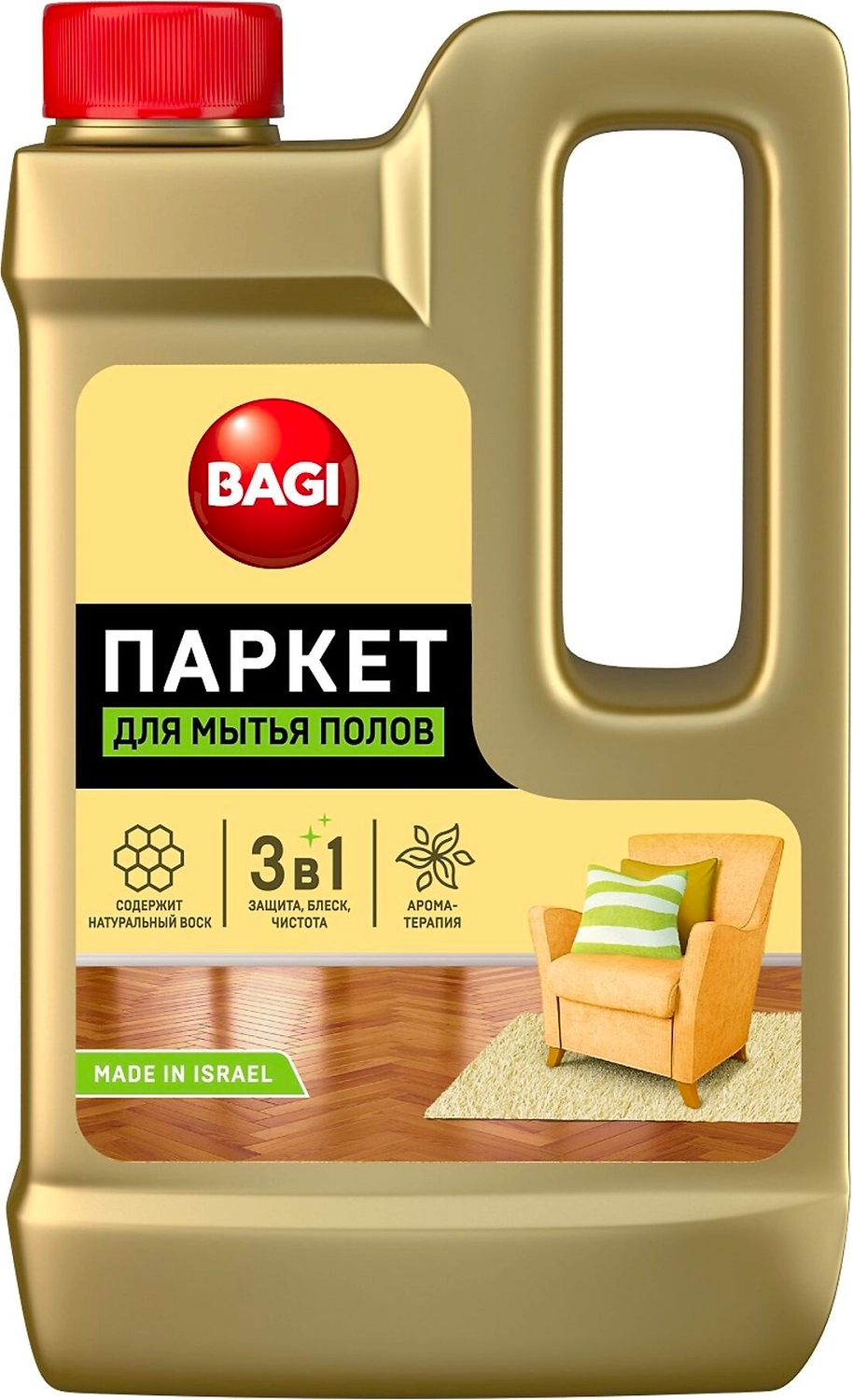 Средство для мытья полов Bagi Паркет 0,5 л
