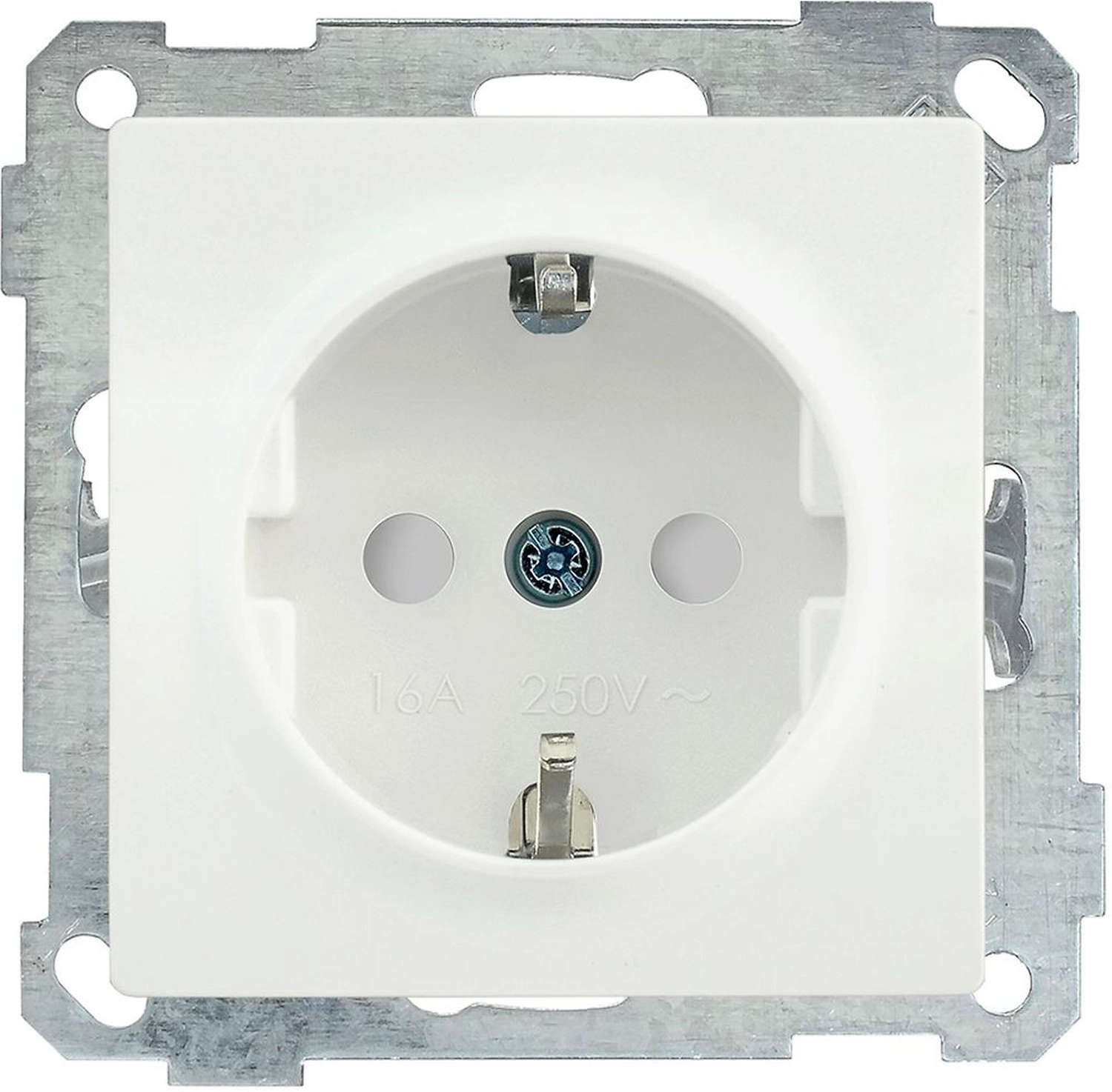 Розетка IEK BOLERO РС14-1-0-Б белый