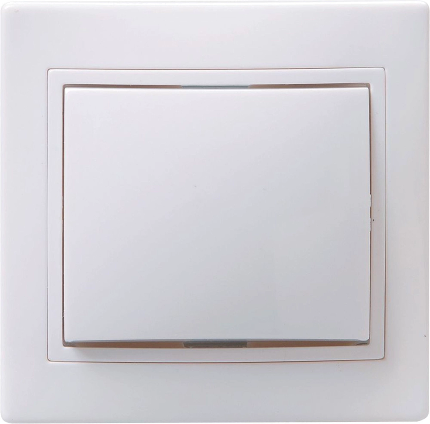 Выключатель IEK КВАРТА ВС10-1-0-КБ 1 клавиша белый