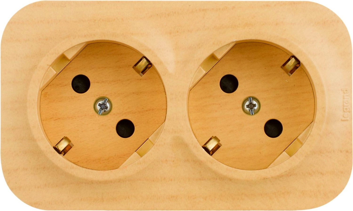 Розеточный блок Legrand Quteo 782287 дерево