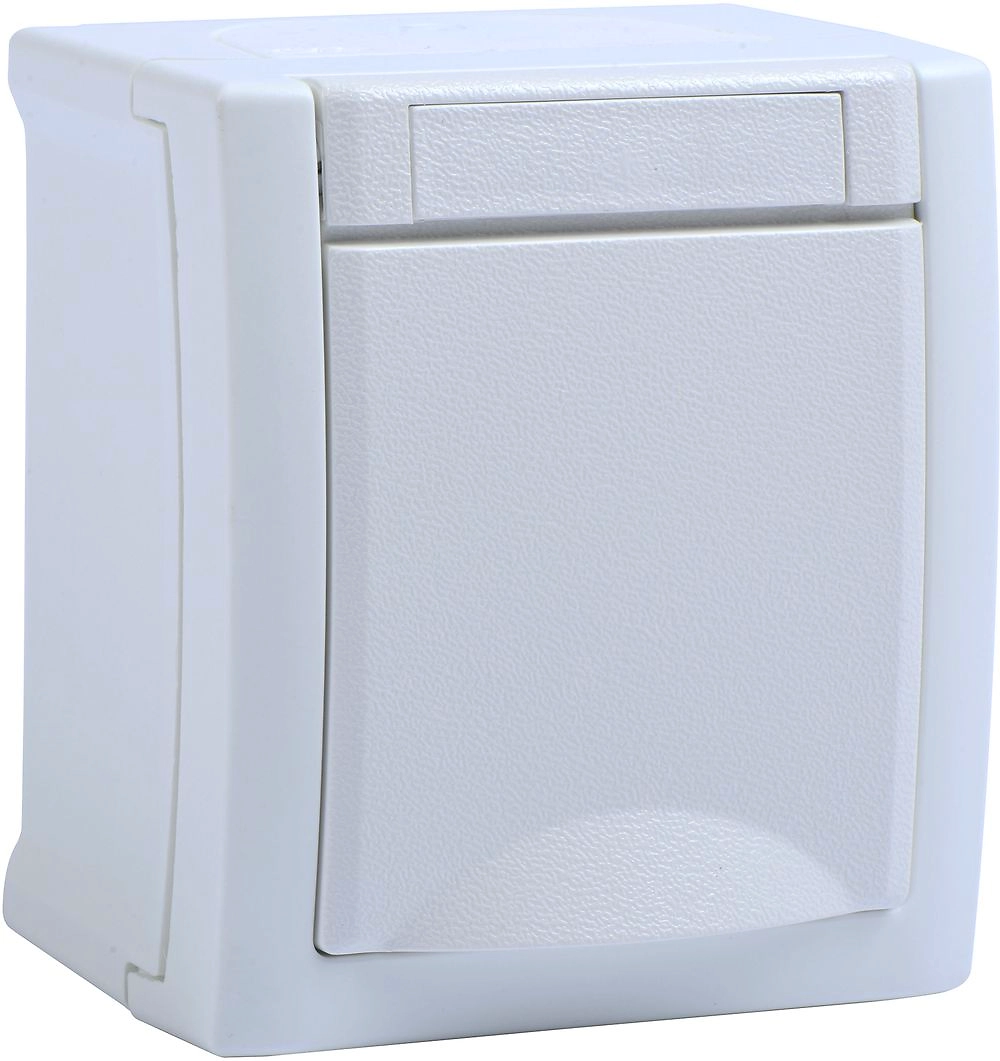 Розетка силовая Panasonic Pacific зазем. IP54 белый WPTC42122WH-RU