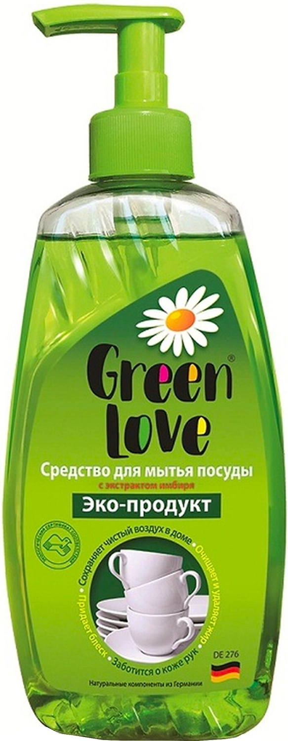 Средство для мытья посуды GREEN LOVE ЭКО Бамбук 0,5 л