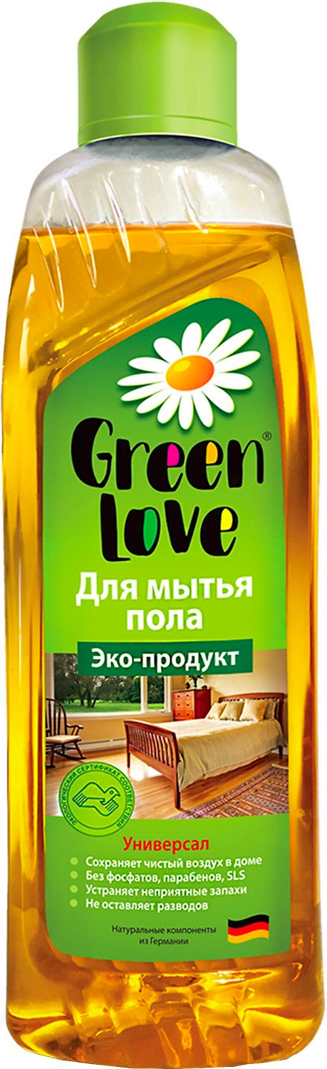 Средство для мытья полов GREEN LOVE ЭКО Бамбук 1 л