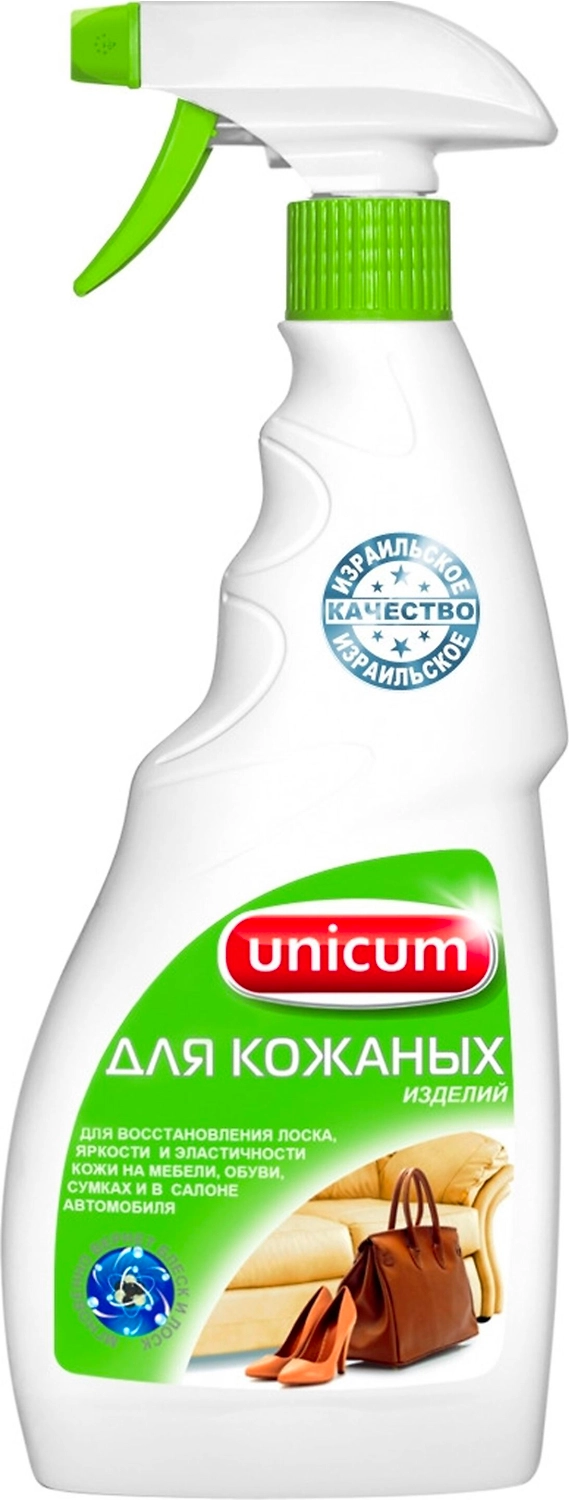 Средство для чистки изделий из кожи Unicum 0,50 л