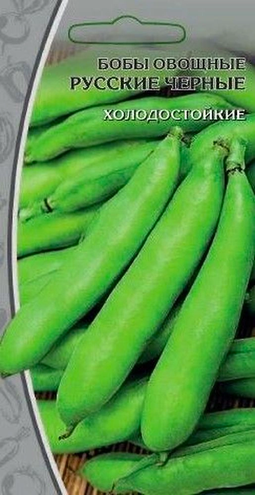 Семена Бобы Русские черные 5 г