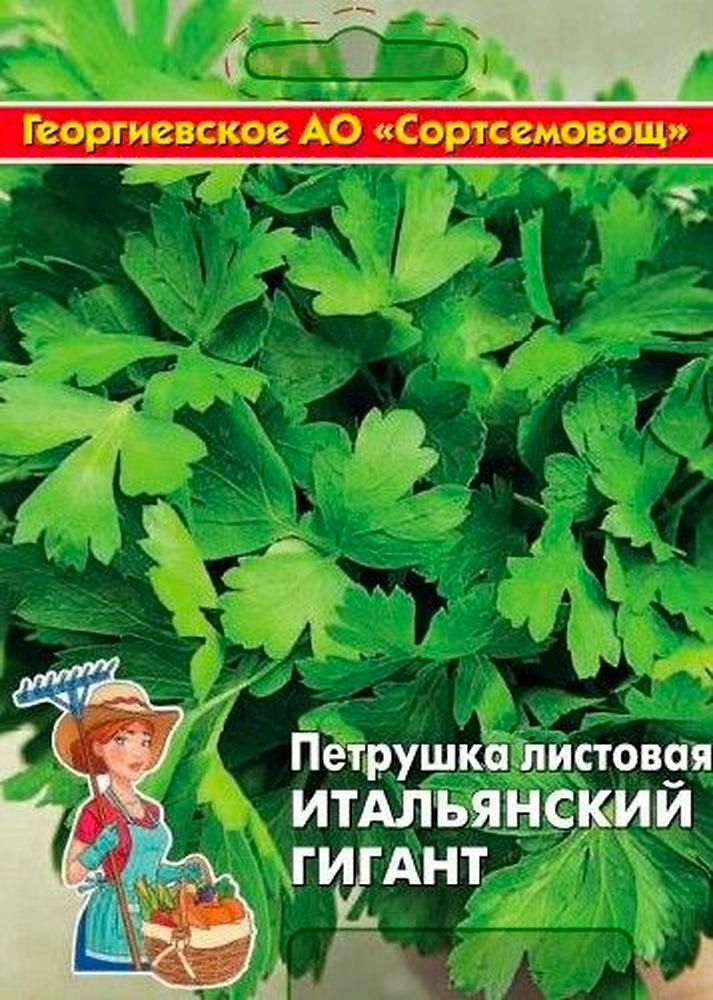 Семена петрушка итальянский гигант 10 г