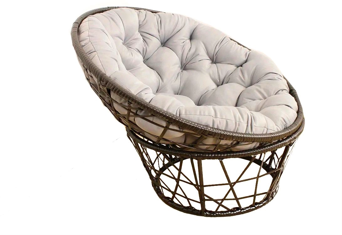 Кресло садовое дэнди искусственный ротанг 108х96х90 см