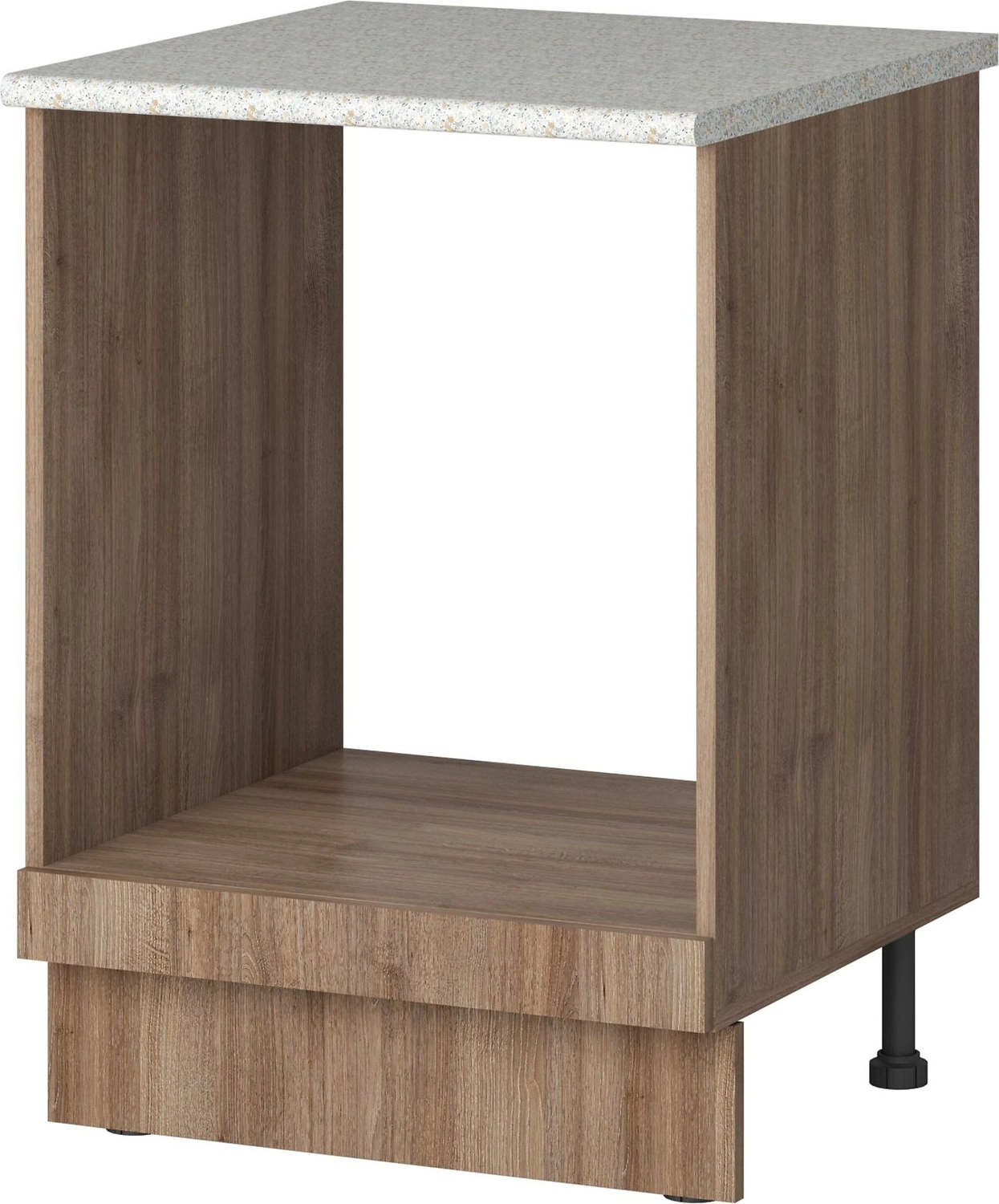 Шкаф напольный под духовку 85,2x60 см коричневый