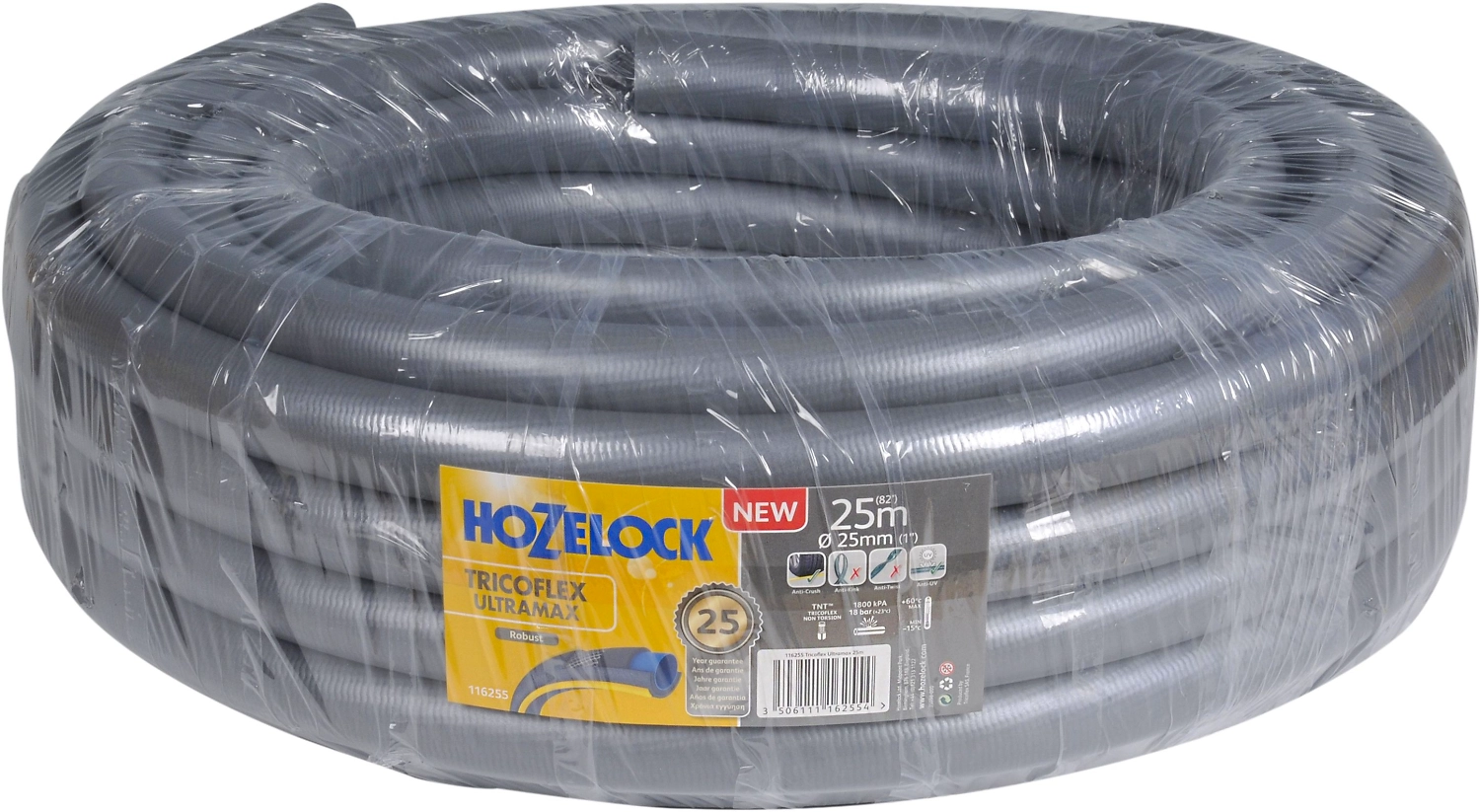 Шланг для полива HoZelock Ultramax 25 мм 25 м