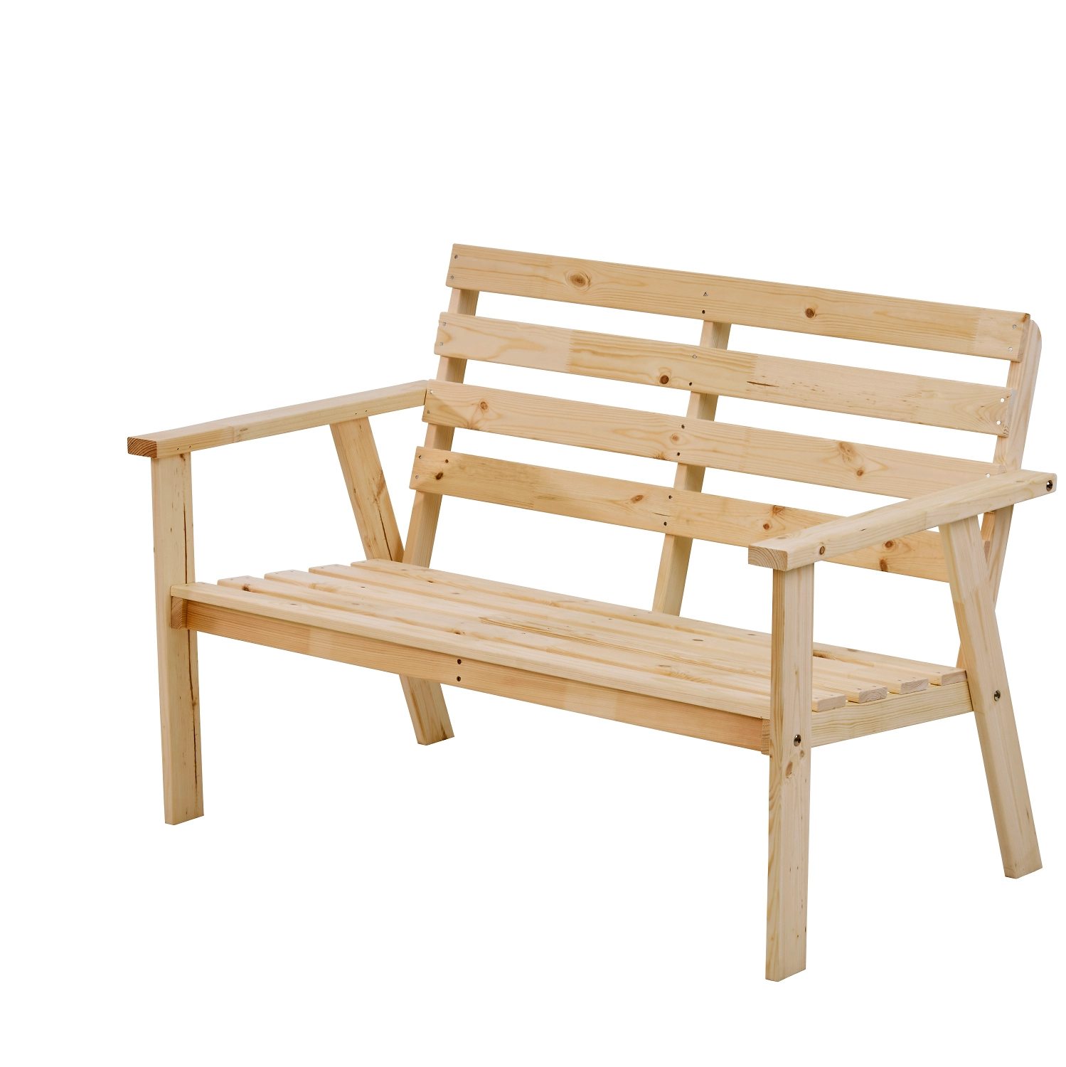 Скамья садовая торо сосна 112х76х66 см