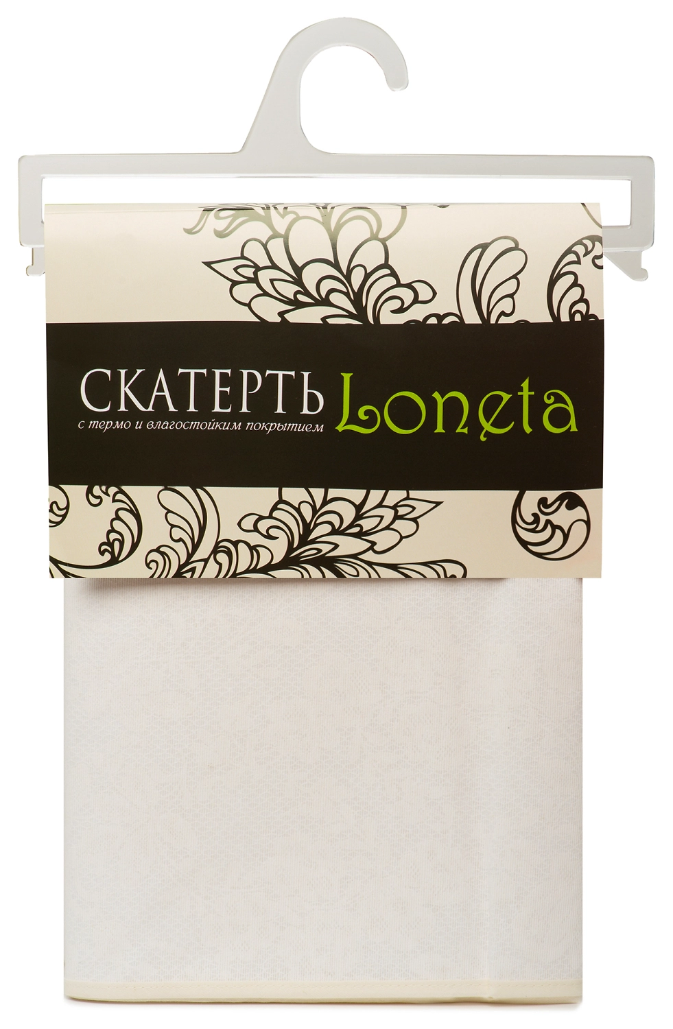 Скатерть Mori Loneta ареццо белая 140х180 см