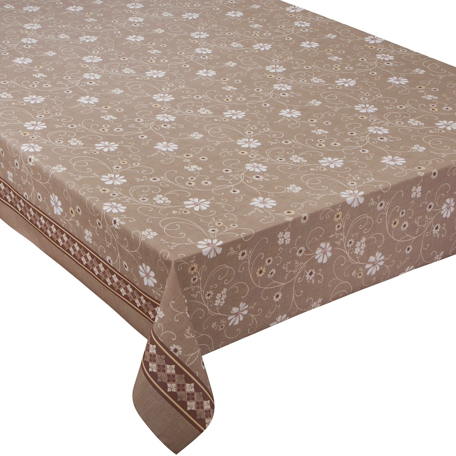 Клеенка MEIWA FRC7194 коричневая ПВХ 137 см