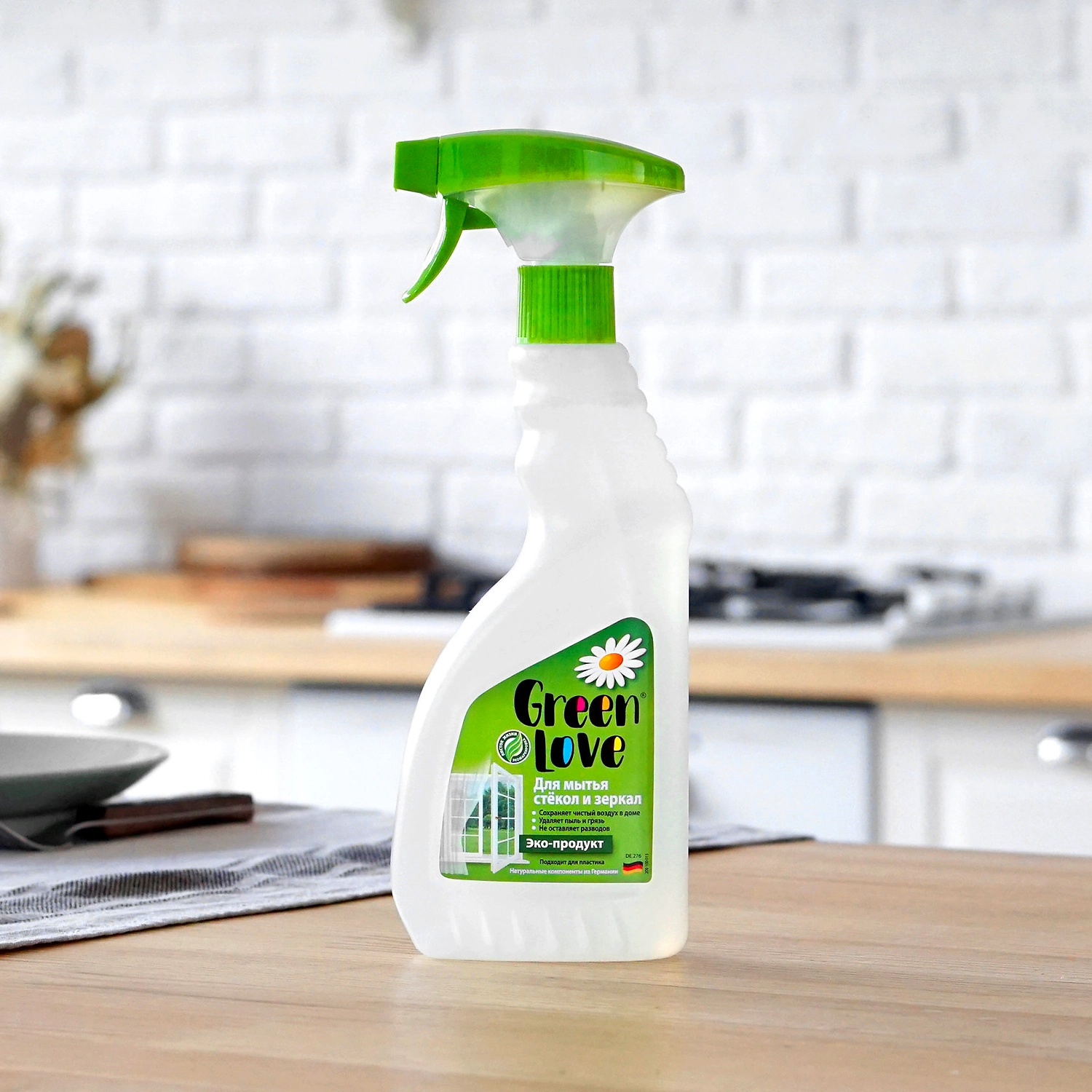 Средство для стекл Green love эко 500 мл