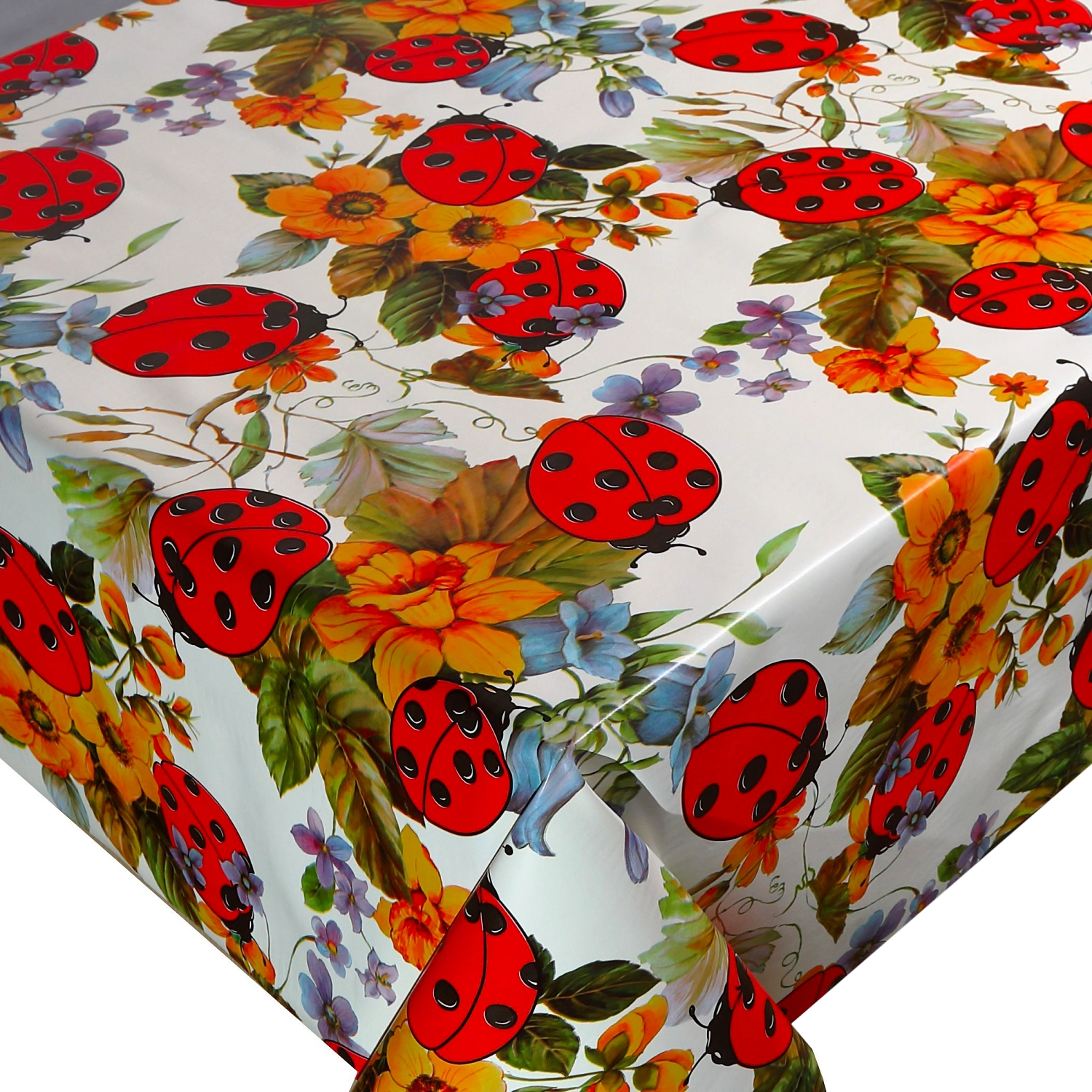 Клеенка Dasch Полли белая ПВХ 140 см