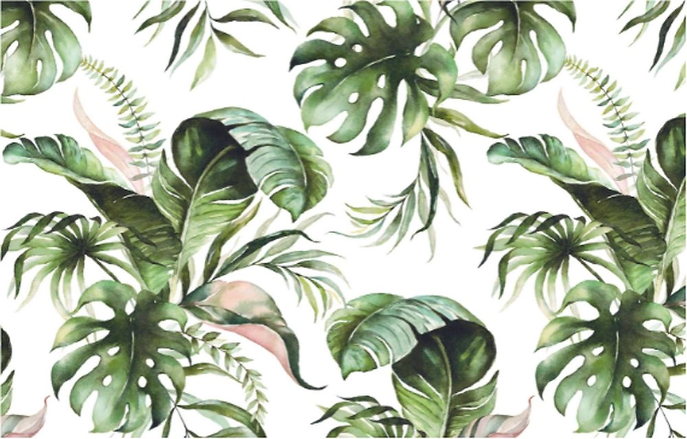 Салфетка сервировочная ДЖУНГЛИ 41х26 см ПВХ зеленый