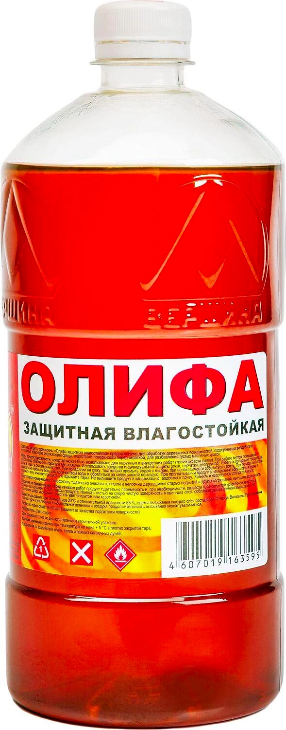 Олифа защитная ВЕРШИНА 1 л глянцевый