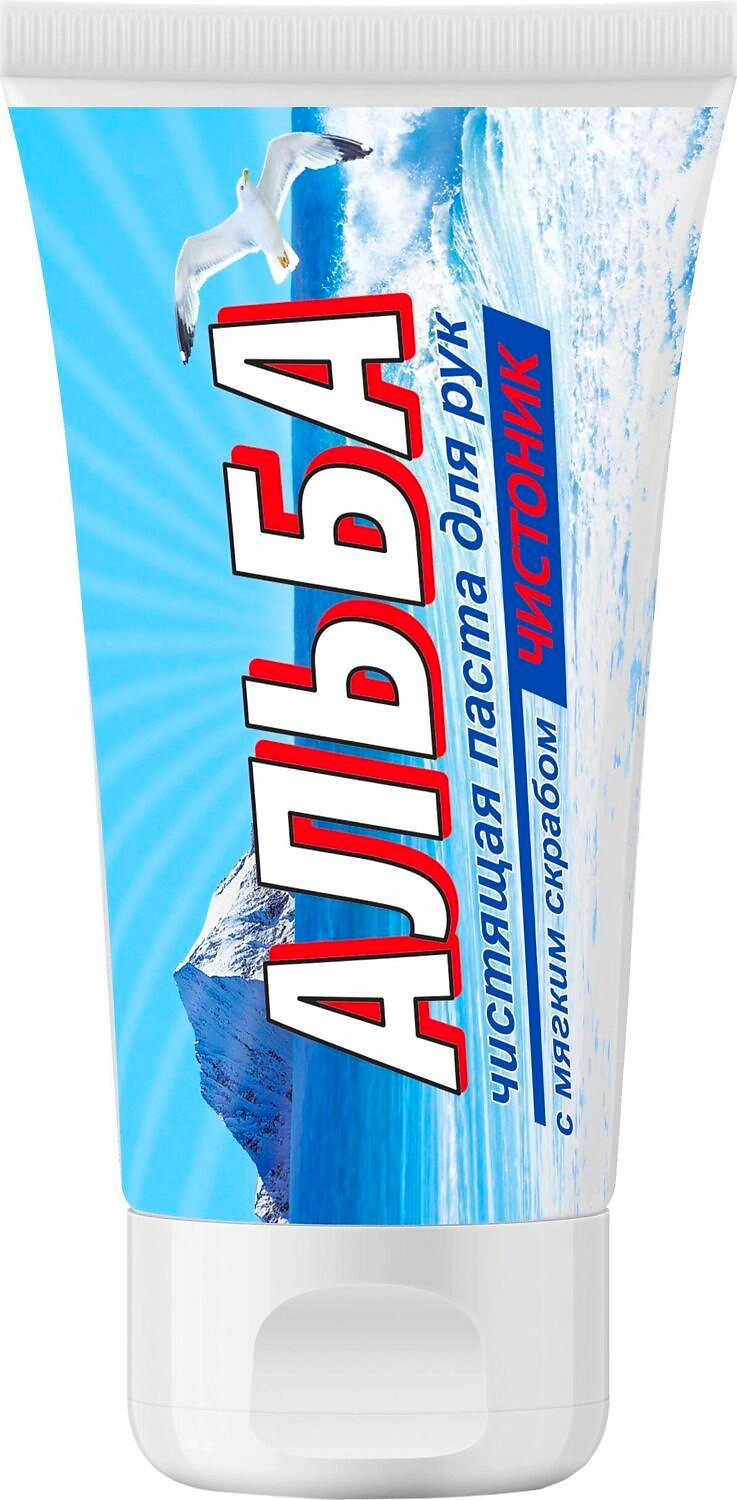 Крем-паста для рук Ваше хозяйство Альба ЧИСТОНИК очищающая 150 мл