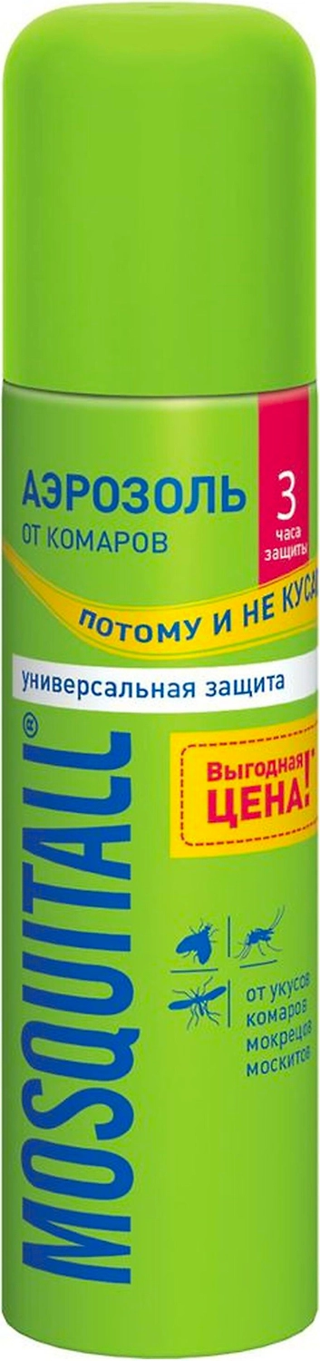 Аэрозоль от комаров Mosquitall Универсальная защита 150 мл