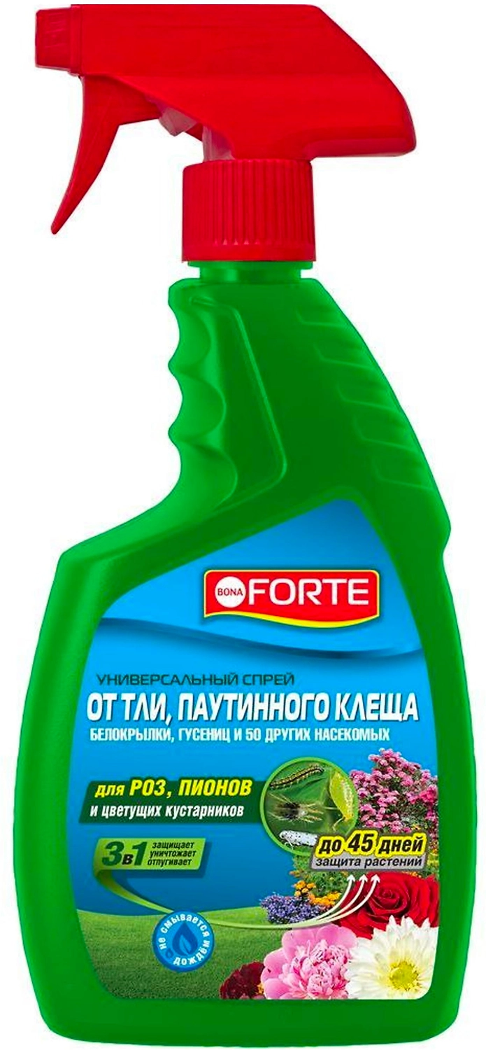 Средство защитное от тли и паутинного клеща BONA FORTE 750 мл
