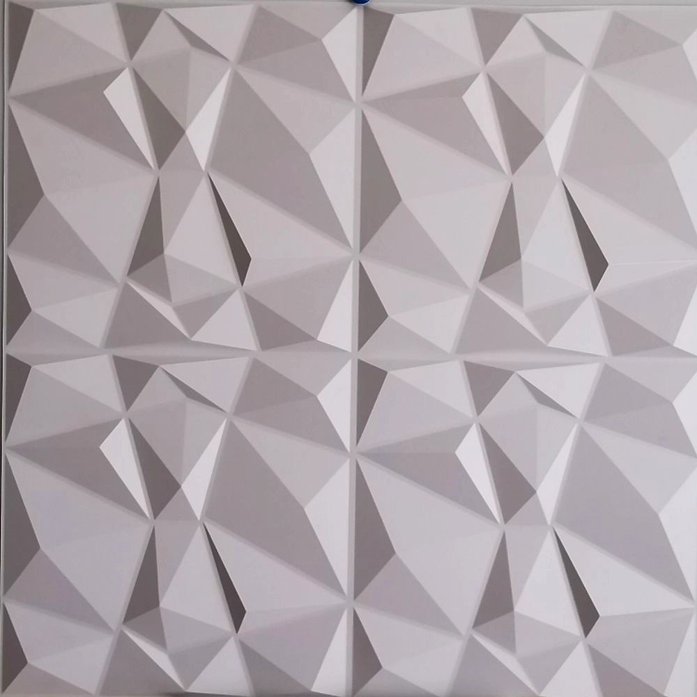 Панель 3D ПВХ листовая Алмаз 595х595х1 мм